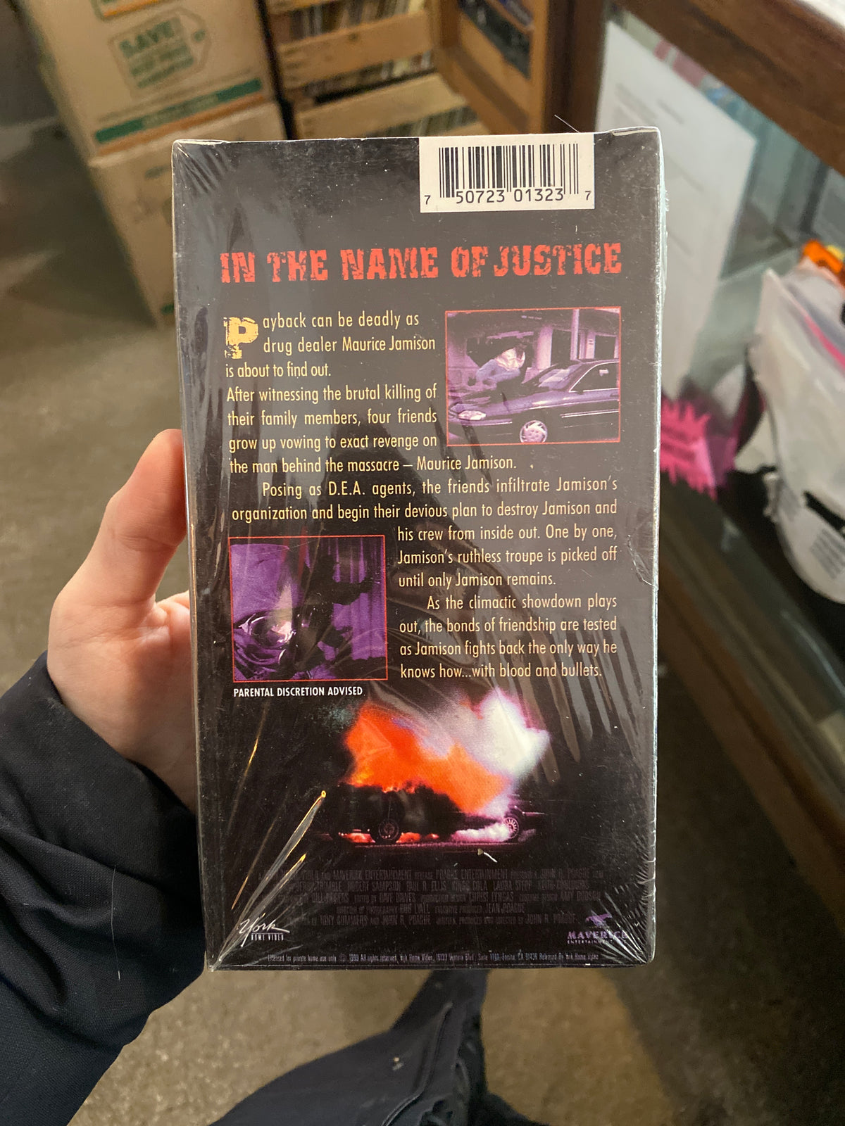 In The Name of Justice (1999, VHS)