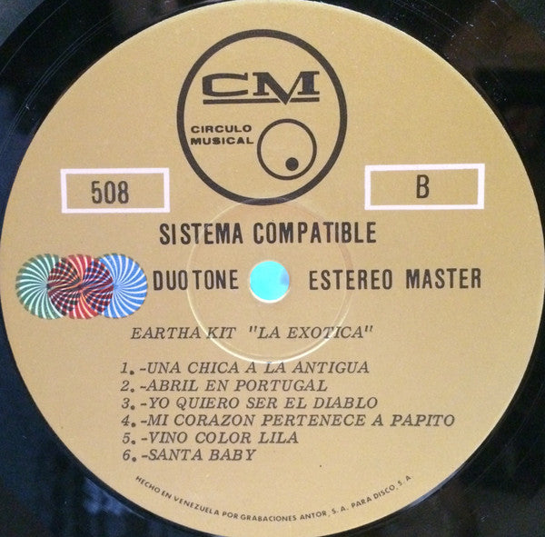 Eartha Kitt : Revisited "La Exótica" (LP, Album)