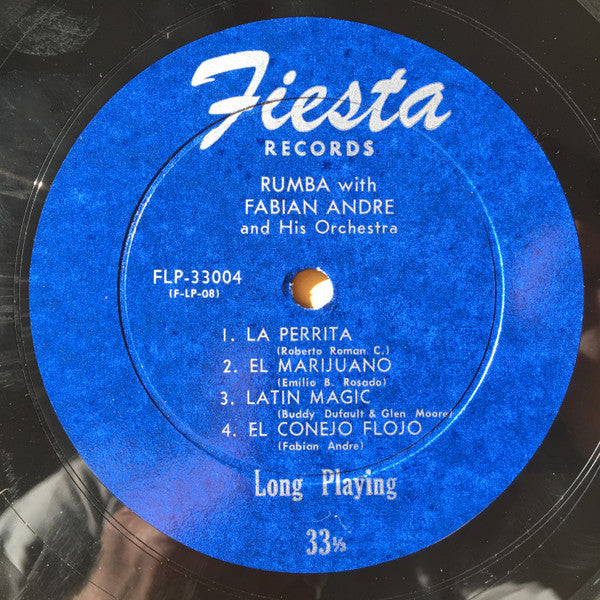 Fabian Andre And His Orchestra : Rumba With Fabian Andre And His Orchestra (10")