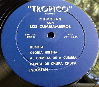 Los Cumbiamberos (2) : Cumbias Con Los Cumbiamberos (LP, Album)