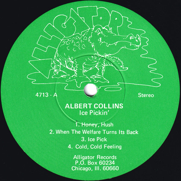 Albert Collins : Ice Pickin' (LP, Album, Nor)