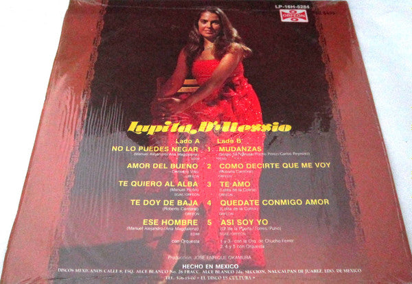 Lupita D'Alessio : Lupita D'Alessio (LP, Album)