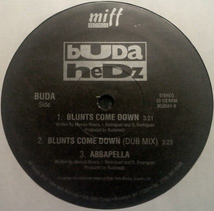 Buda Hedz : Rapwacks (12")