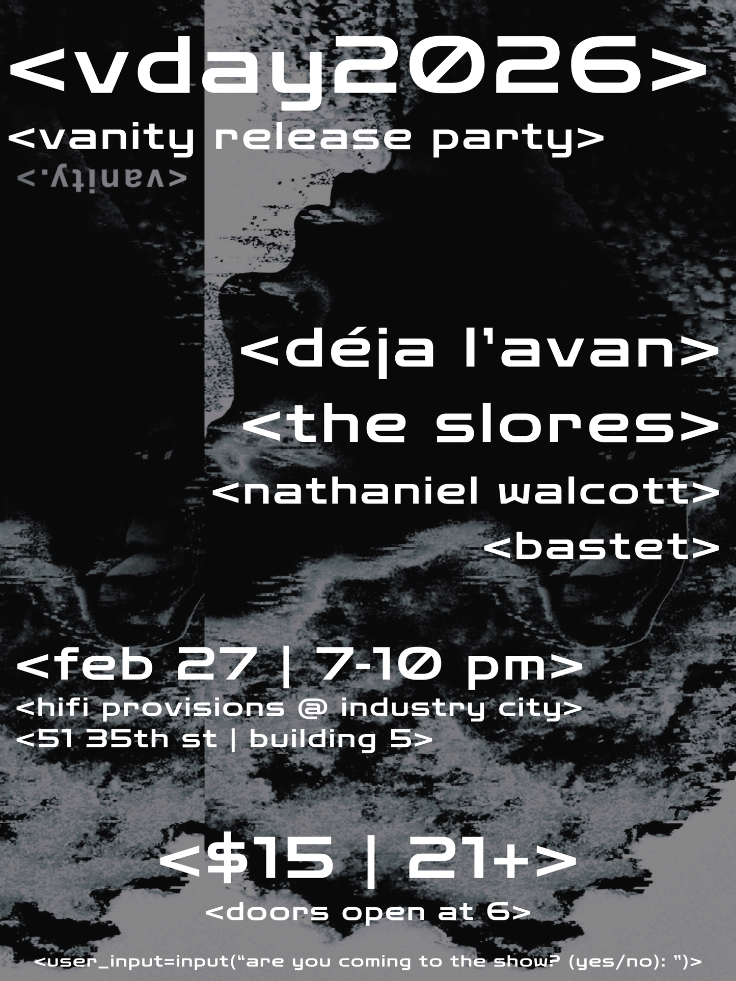 vday2026 - vanity release party