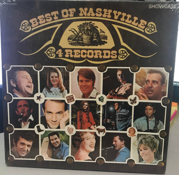 Various : Best of Nashville (4xLP, Comp + Box)