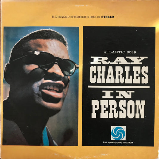 Ray Charles : Ray Charles In Person (LP, Album, RE)