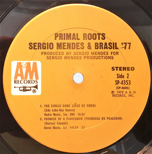 Sérgio Mendes & Brasil '77 : Primal Roots (LP, Album)