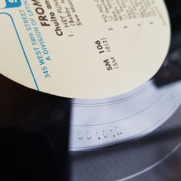 Chuito & The Latin Uniques : From The Street (LP, Album, Mono, MP)