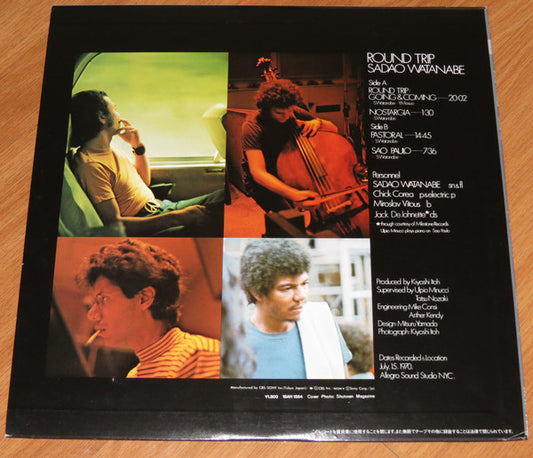 Sadao Watanabe : Round Trip (LP, Album, RE)