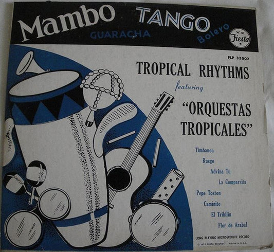 Orquestas Tropicales : Tropical Rhythms (10")