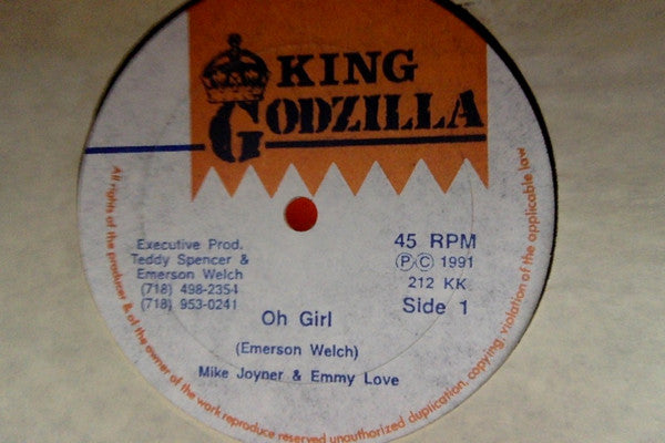 Mike Joyner & Emmy Love : Oh Girl (12")