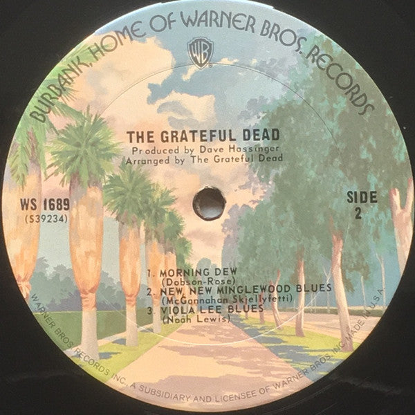The Grateful Dead : The Grateful Dead (LP, Album, RE, San)