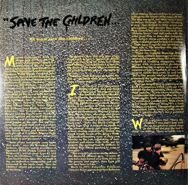 Various : Save The Children (2xLP, Album, Promo, Ind)