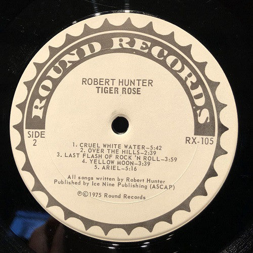 Robert Hunter : Tiger Rose (LP, Album, San)
