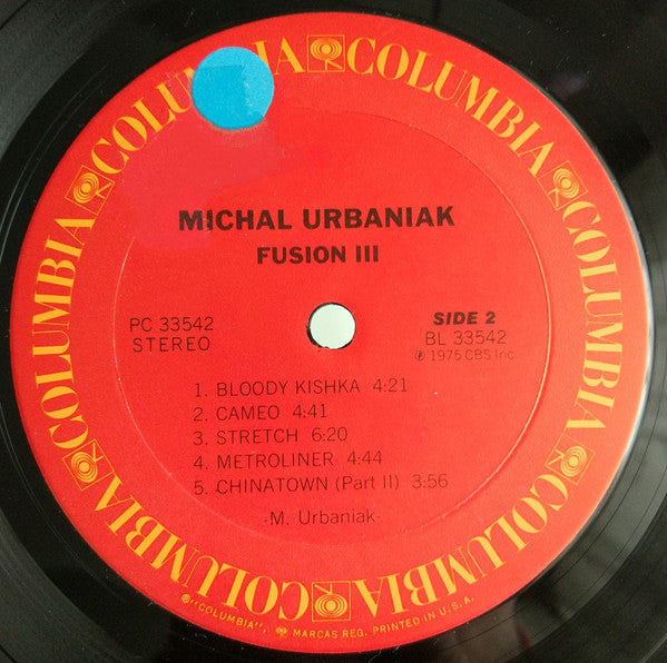 Michał Urbaniak : Fusion III (LP, Album, Ter)