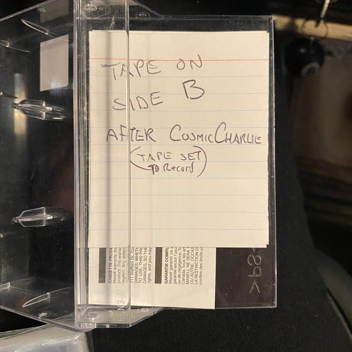The Grateful Dead - Seattle, WA. 8/21/1969 (Bootleg Cassette)