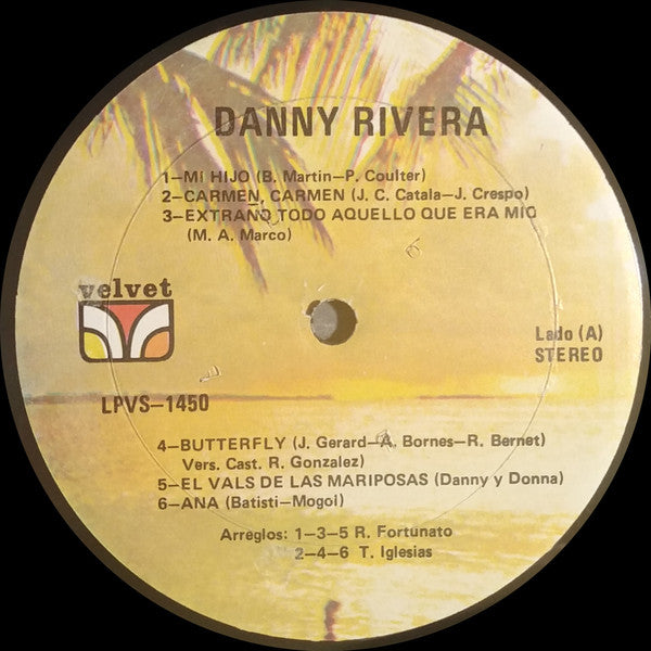Danny Rivera : Danny Rivera (LP, Album)