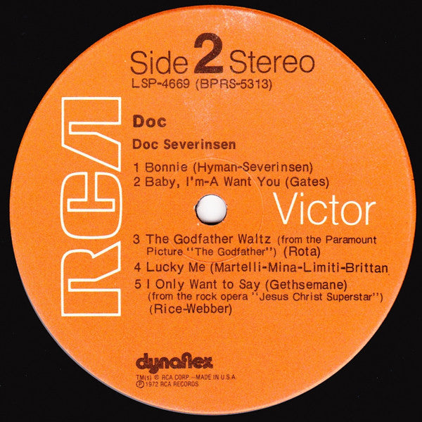 Doc Severinsen : Doc (LP, Album, Ind)