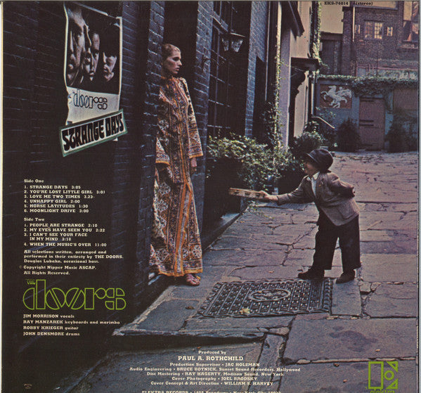 The Doors : Strange Days (LP, Album, RE, Spe)
