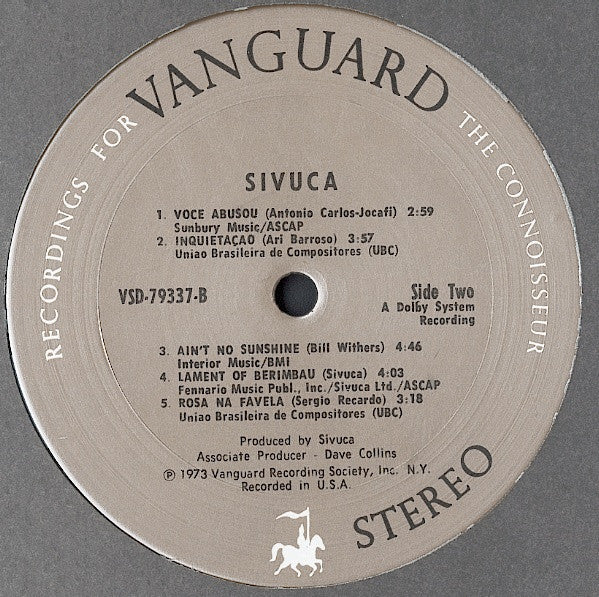 Sivuca : Sivuca (LP, Album)