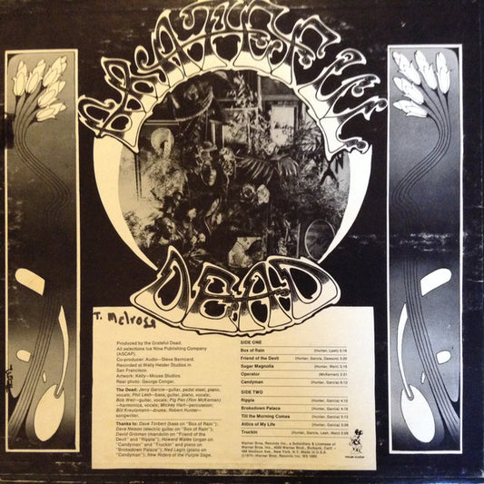 The Grateful Dead : American Beauty (LP, Album, War)