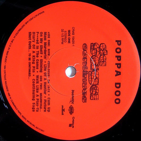 Poppa Doo : Da Saga Continues (LP, Album)