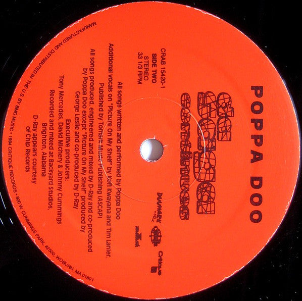 Poppa Doo : Da Saga Continues (LP, Album)