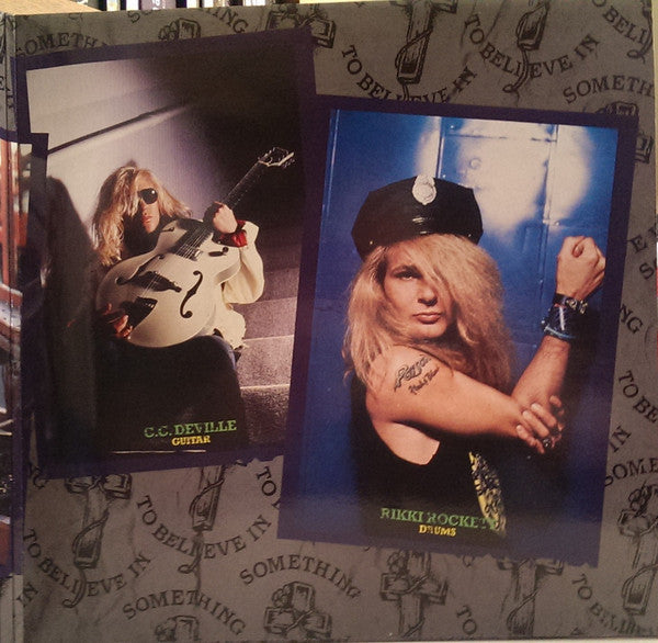 Poison (3) : Something To Believe In (12", Single, Ltd, Gat)