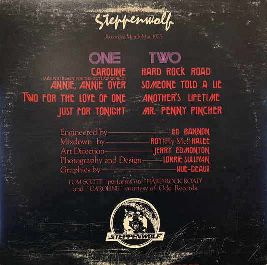 Steppenwolf : Hour Of The Wolf (LP, Album, Pit)