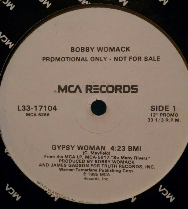Bobby Womack : Gypsy Woman (12", Promo)