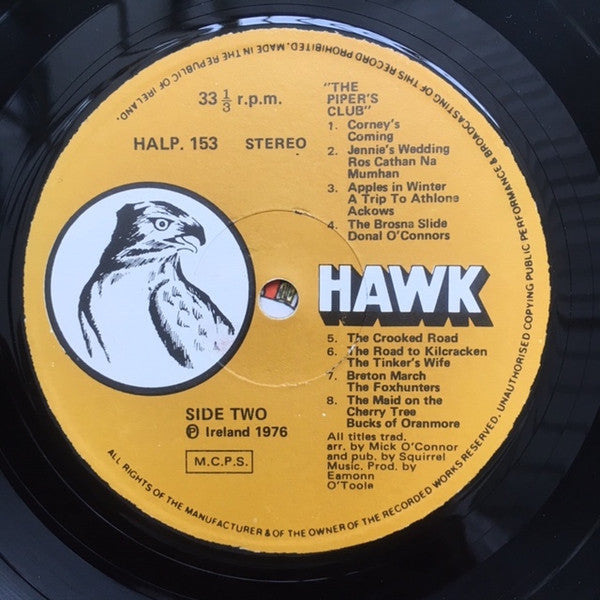 The Pipers Club : The Pipers Club (LP)