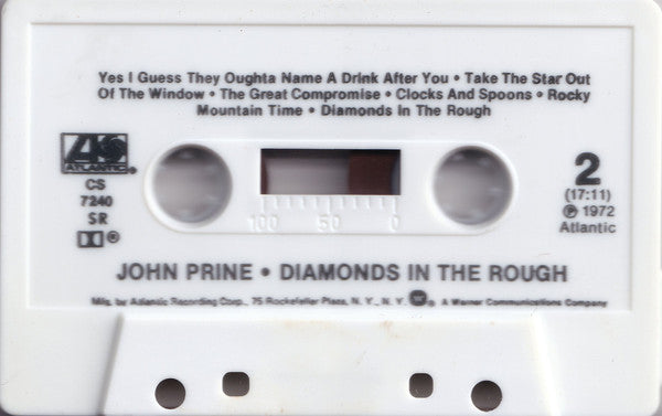 John Prine : Diamonds In The Rough (Cass, Album, SR)