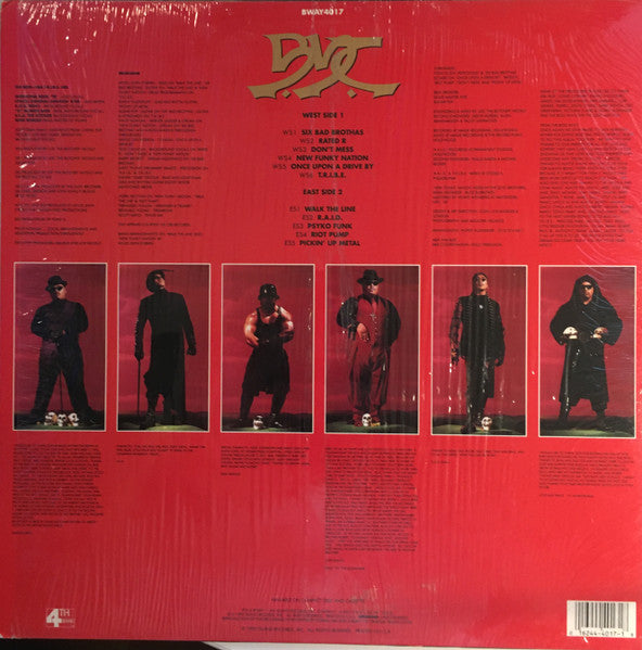 Boo-Yaa T.R.I.B.E. : New Funky Nation (LP, Album)