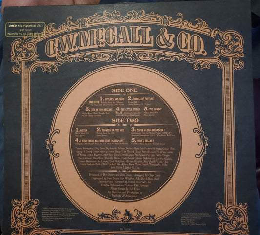 C.W. McCall : C.W McCall & Co. (LP, Promo, Pro)