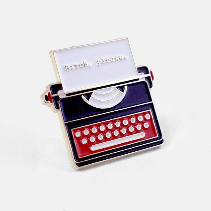 Typewriter Pin