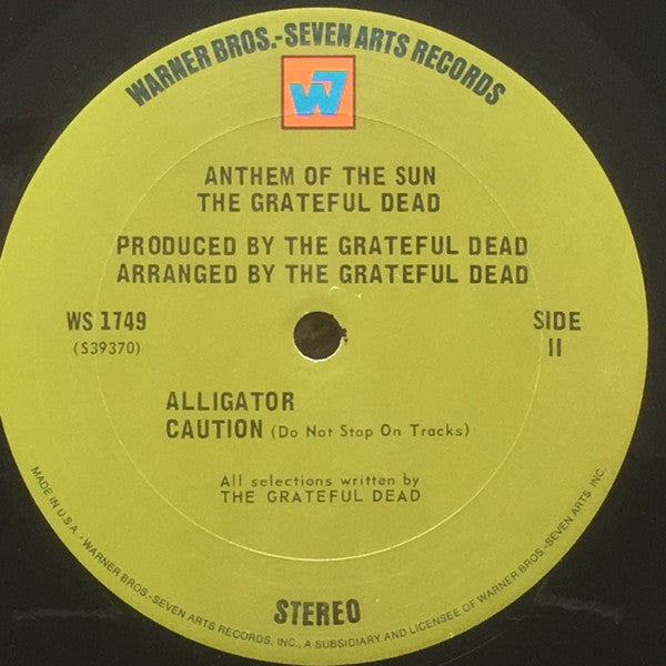The Grateful Dead : Anthem Of The Sun (LP, Album, Ter)