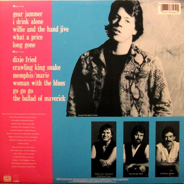 George Thorogood & The Destroyers : Maverick (LP, Album, Jac)