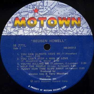 Reuben Howell : Reuben Howell (LP, Album)