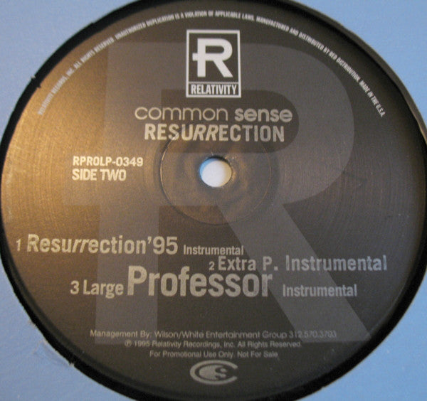 Common : Resurrection (12", Promo)