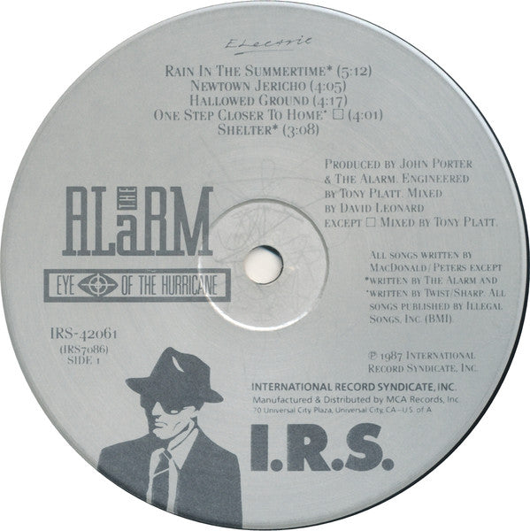 The Alarm : Eye Of The Hurricane (LP, Album)