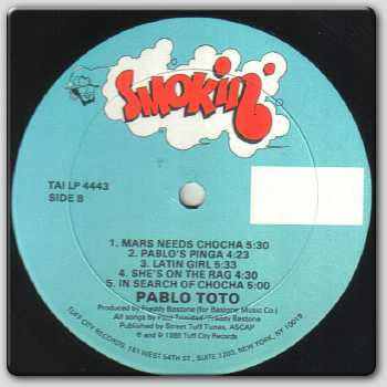 Pablo Toto : Dame Chocha (LP, Album)
