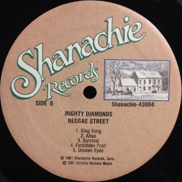 The Mighty Diamonds : Reggae Street (LP, Album)