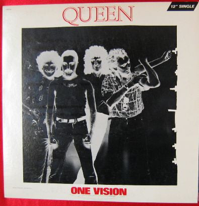 Queen : One Vision (12", Single, Promo)