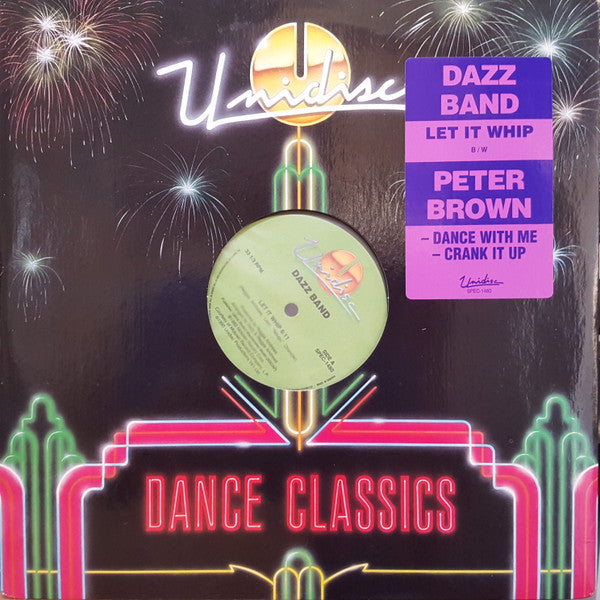 Dazz Band / Peter Brown (2) : Let It Whip / Dance With Me / Crank It Up (12", Gre)