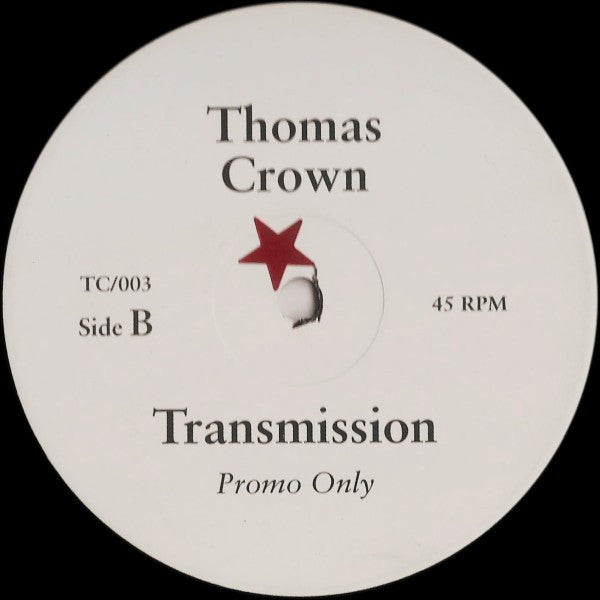 Thomas Crown : Party / Transmission (12", Promo)