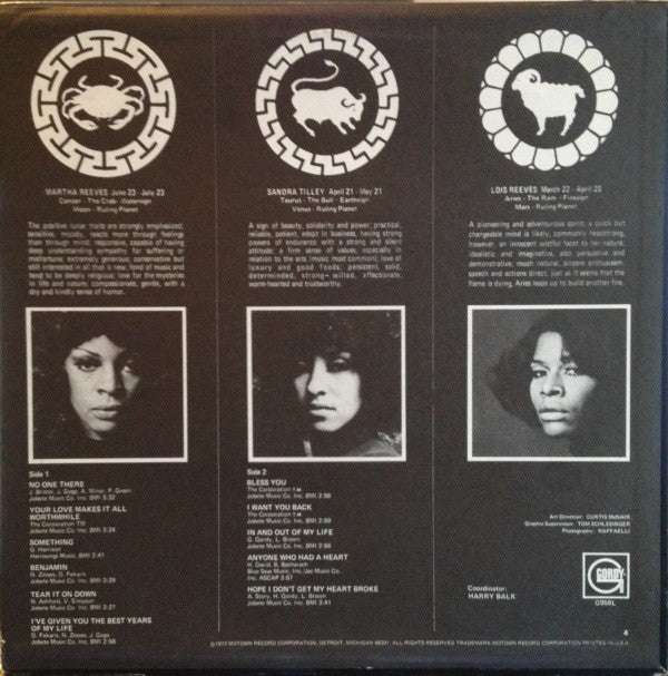 Martha Reeves & The Vandellas : Black Magic (LP, Album)