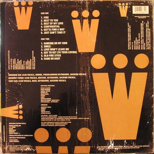 Aswad : Too Wicked (LP, Album)