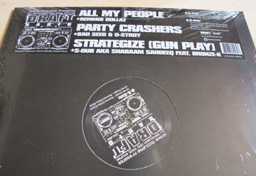 Various : Draft Radio, Volume 1 Sampler (12", Promo)