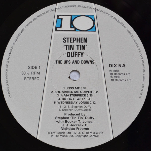 Stephen Duffy : The Ups And Downs (LP, Album)