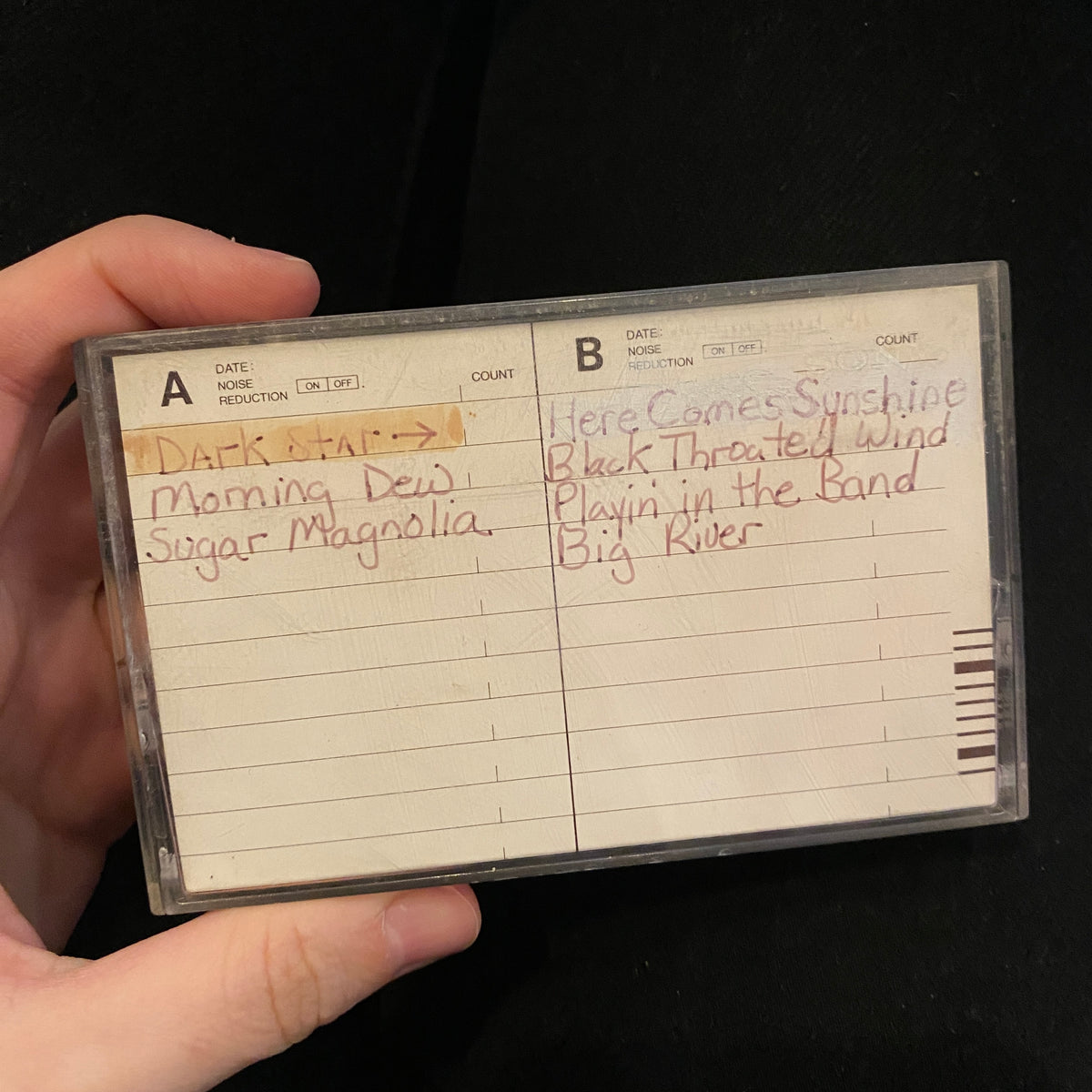 The Grateful Dead - Oklahoma 10/19/1973 (Set 2) (Bootleg Cassette)